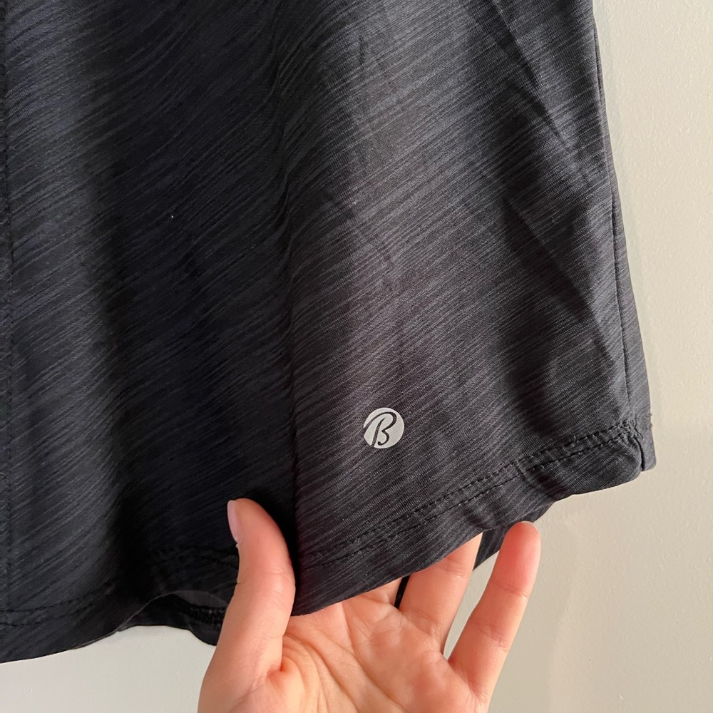Bally - Black Short Sleeve V-Neck Top - Picture 2 of 4